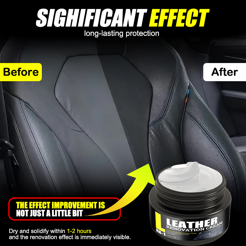 Leather Shoe Polish - 多機能レザーケアメンテナンスオイルクリーニングクリーム車のインテリアレザーシートソファバッグ靴ジャケットケア研磨