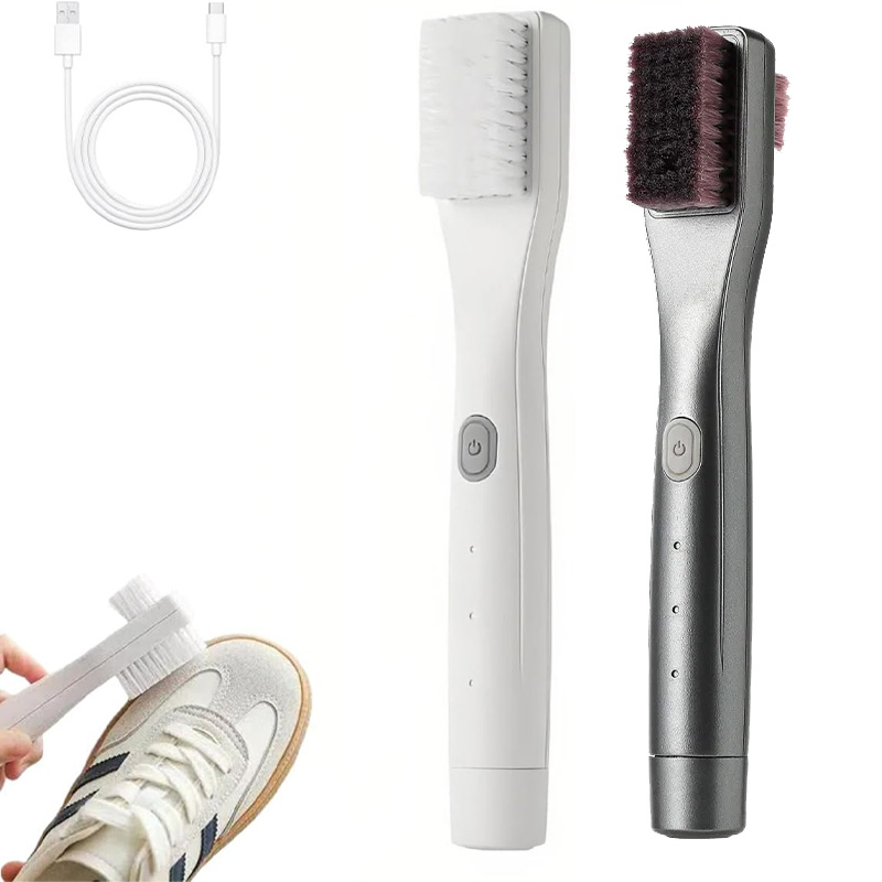 Sneaker Care Spray - USB充電式電動靴ブラシ 3スピードモード 超音波クリーナー 強力振動 高速洗浄 IPX7防水