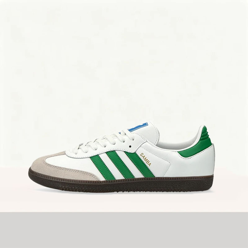 Adidas Shoes Samba - アディダス SAMBA OG：滑り止め加工、スタイリッシュ、快適、軽量、耐久性に優れ、さまざまなシーンで活躍するローカットのカジュアルスニーカー。モデル番号：IG1024