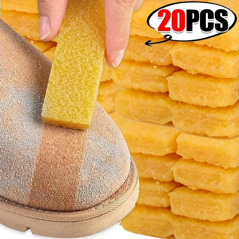 Shoe Cleaning Brush - 1/3/5 個天然靴消しゴムゴムブロックスエード靴ブーツクリーニングケア除染光沢拭き取りホームレザークリーナー ﻿