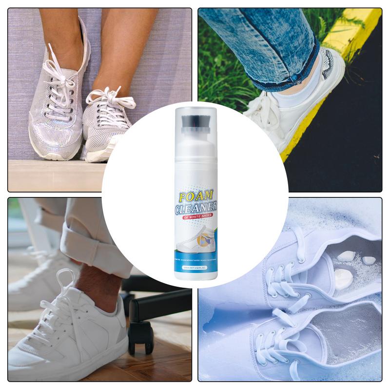 ブラシヘッド付きの白い靴クリーナー,革のクリーニングキット - Sneaker Cleaner のレビューと価格
