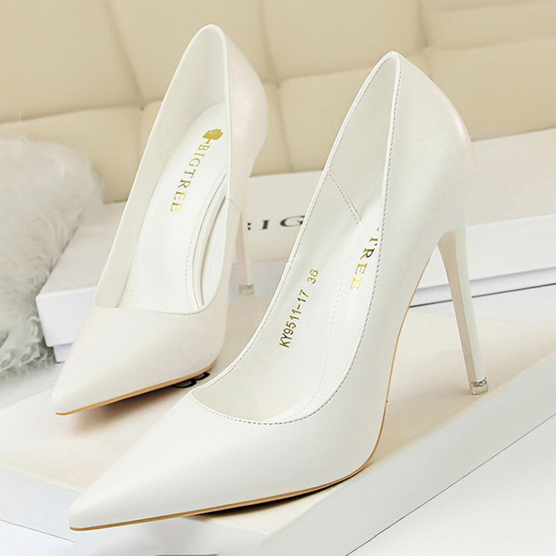 Bigtree-女性用合成皮革パンプス,ハイヒールの靴,モダ - Shoe Tree のレビューと価格