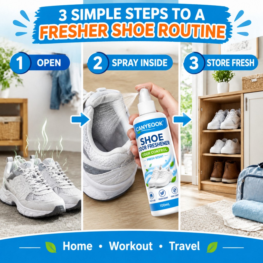 CANYEOOK 靴用消臭スプレー 100ml。速効性で、ス - Sneaker Care Spray のレビューと価格