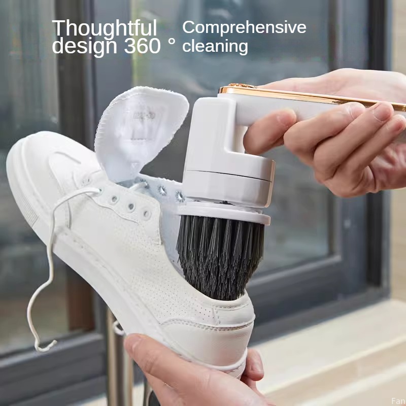 充電式電動ハンドブラシ,防水,多機能,家庭用および靴ツール - Shoe Brush のレビューと価格