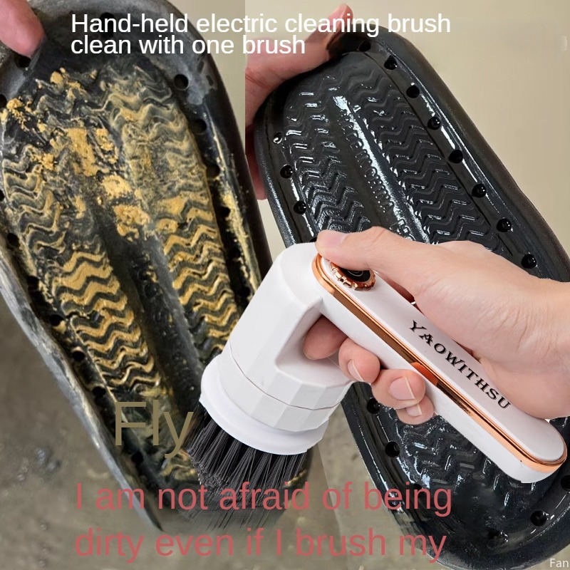充電式電動ハンドブラシ,防水,多機能,家庭用および靴ツール - Shoe Brush のレビューと価格