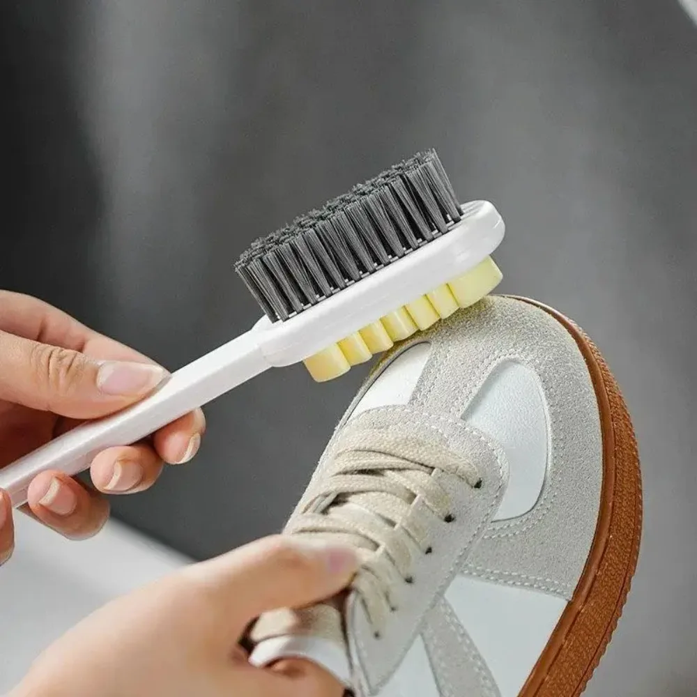 1個入りスエードクリーニングブラシ、ロングハンドル両面ゴム、 - Shoe Cleaning Brush のレビューと価格